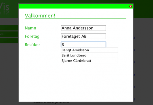 Formulär, förslag